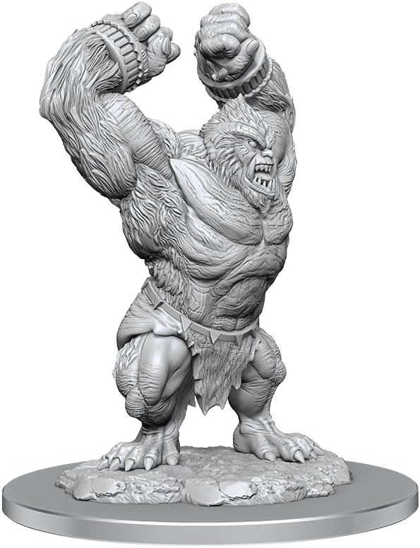 D&D Nolzur's Marvelous Miniatures: Barlgura | WizKids Unpainted Dungeons and Dragons Miniatures
